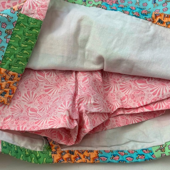 Vineyard vines patchwork print skort with VV Stickers! Girls size 12 must see!! - Picture 4 of 4